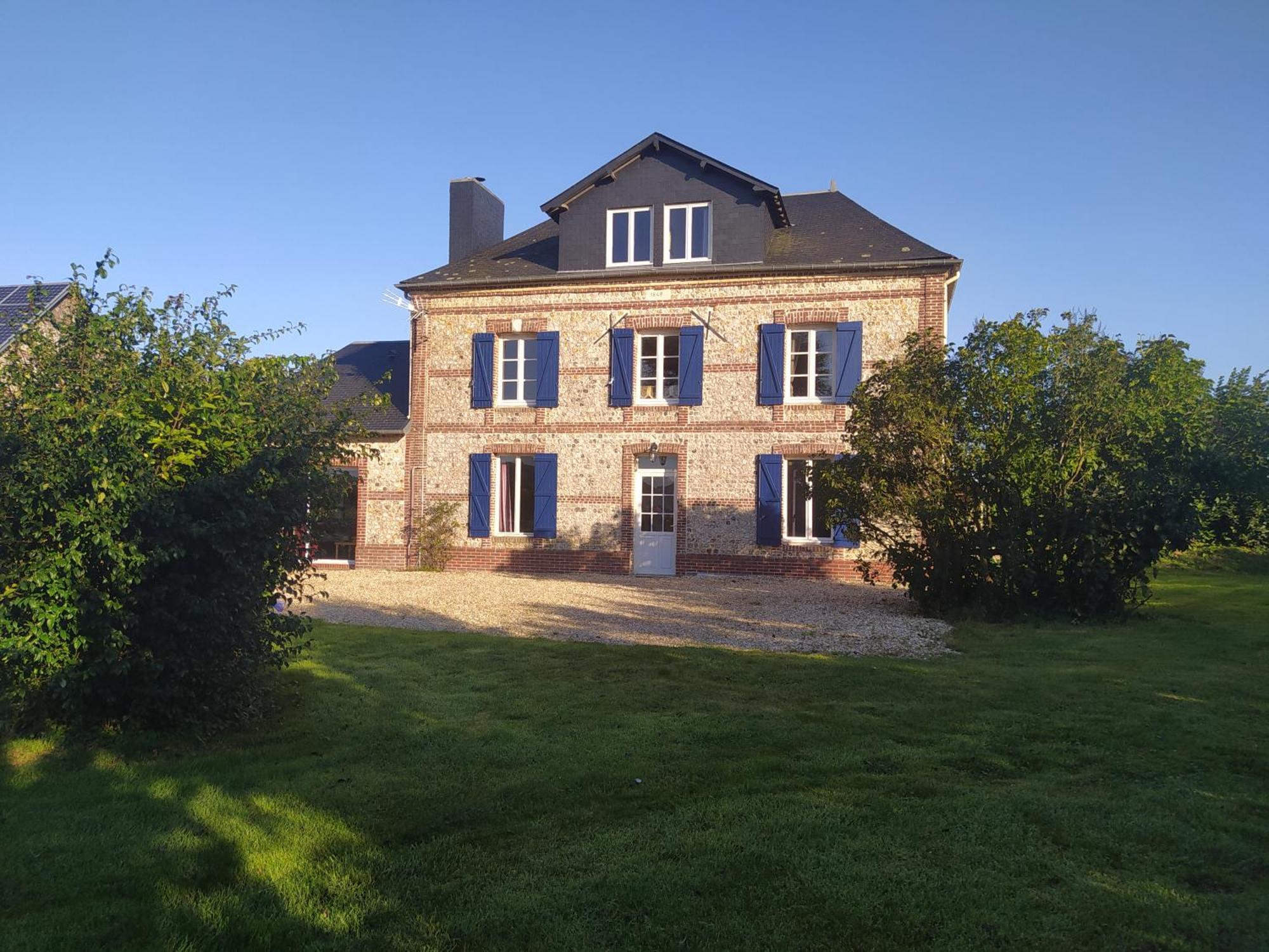 Chambres D'Hotes " Le Clos Des Colimacons " Maniquerville Dış mekan fotoğraf